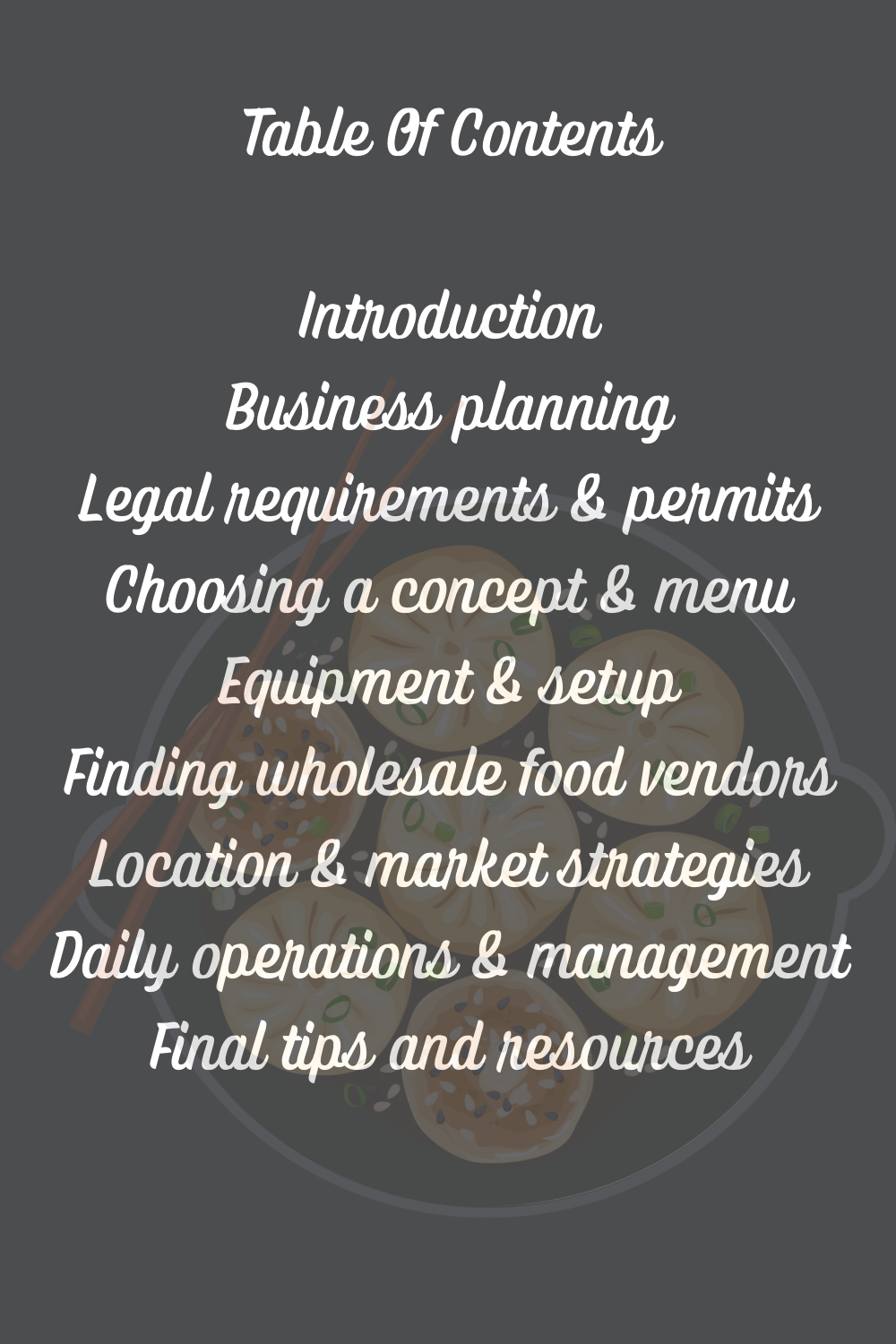 How to Start a Mobile Food Truck Business