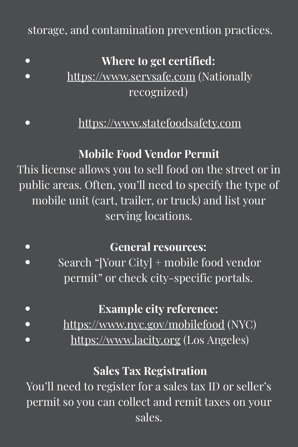 How to Start a Mobile Food Truck Business