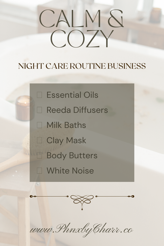 How to Start a Nighttime Self-Care Business: Making Time With Yourself Intimate Again